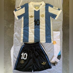 Kids Argentina 2024 Jerseys